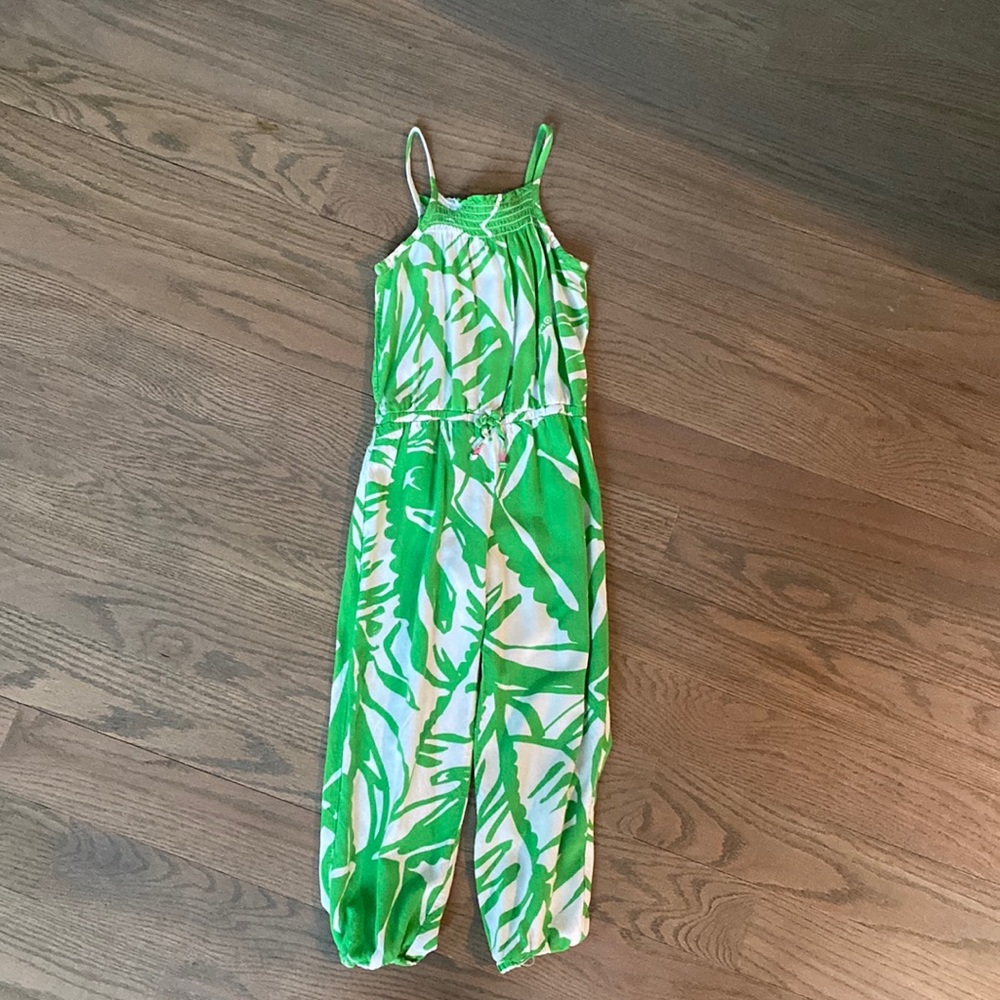 Lilly Pulitzer for Target green and white romper